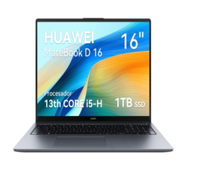 HUAWEI MateBook D16 53014MSJ portátil 16" FHD 16GB 1TB teclado numérico cuerpo de metal product key 53014MSJ