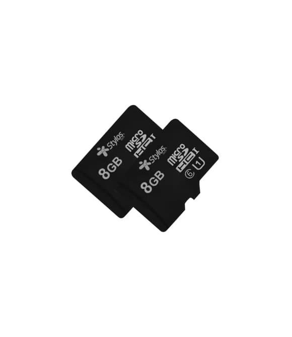 MEMORIA STYLOS MICRO SD 8GB S/A CLASE 10 APRUEBA DE GOLPES