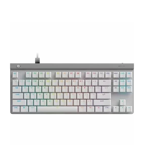 Logitech G G515 TKL White USB-A RGB Teclado gaming sin teclado numérico 920-012869