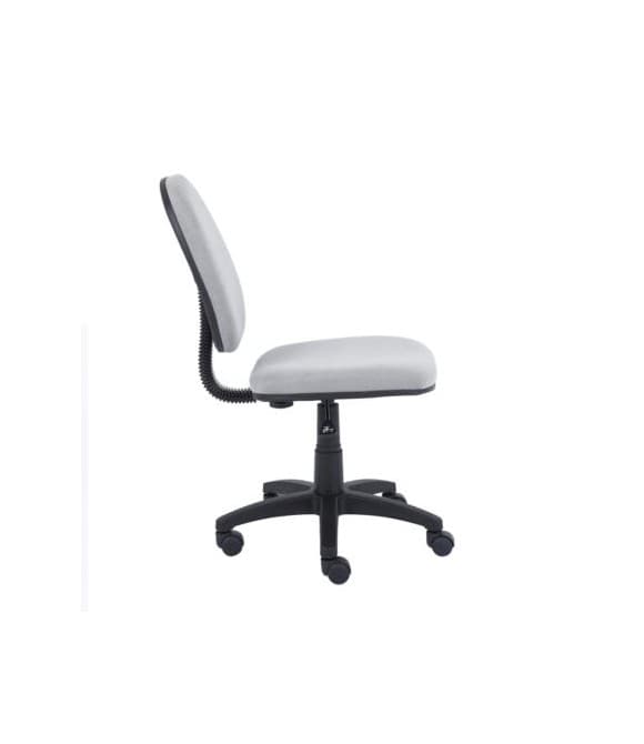 Silla de Oficina Nextep NE-650BG de Altura Ajustable Tela Gris Base Giratoria
