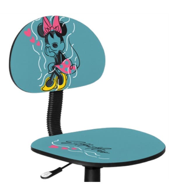XTech XTF-DC001MM Silla de Minnie Mouse Disney con asiento extra acolchado y ruedas suaves (Product key: XTF-DC001MM)