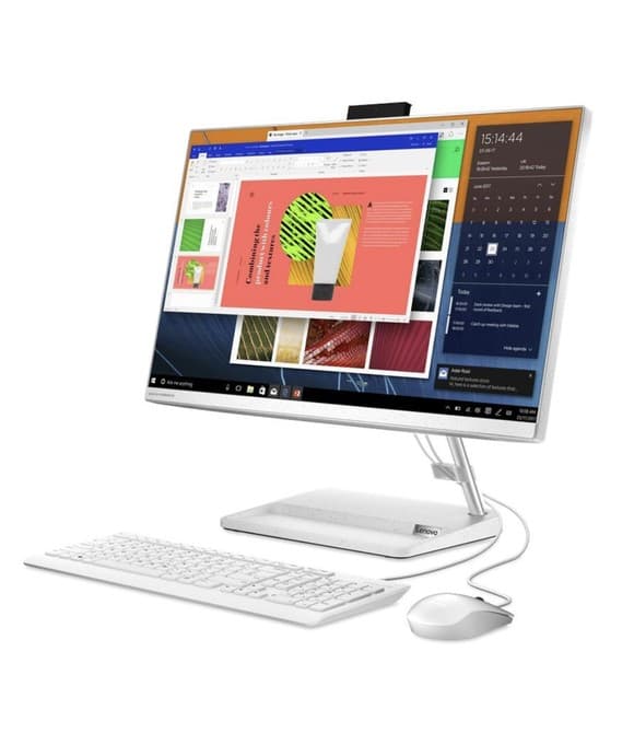 Lenovo IdeaCentre AIO 3 24ALC6 F0G1014ALD-V1 Computadora Todo en Uno 23.8" FHD IPS AMD Ryzen 5 7430U 16GB RAM 256GB SSD Wi-Fi 6