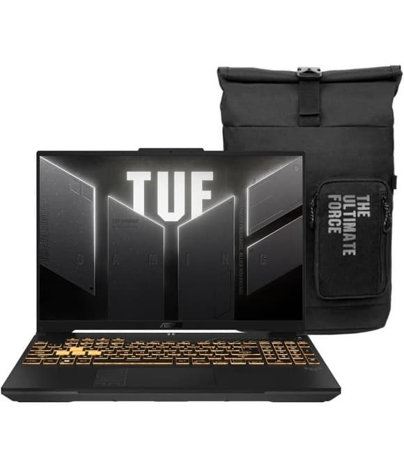 Laptop Gamer ASUS TUF Gaming A15 con 15.6" FHD 144Hz Ryzen 7 7445HS 16GB 512GB SSD RTX 3050 4GB Teclado Español- FA506NCG-HN241-W11HOME
