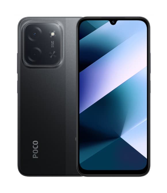 Xiaomi POCO C85-6+128-Negro Smartphone 6.6 6GB/128GB 50MP Helio G81-Ultra Negro