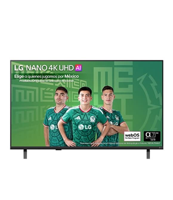 LG 50NU800BPSC Televisión 50" NANO 4K UHD AI NU80 Smart TV 2026