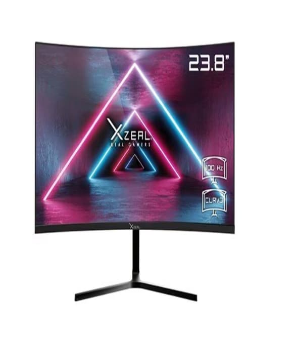 MONITOR XZEAL GAMER 23.8 XST-570 /CURVO / 100HZ / 5MS/ VGA/