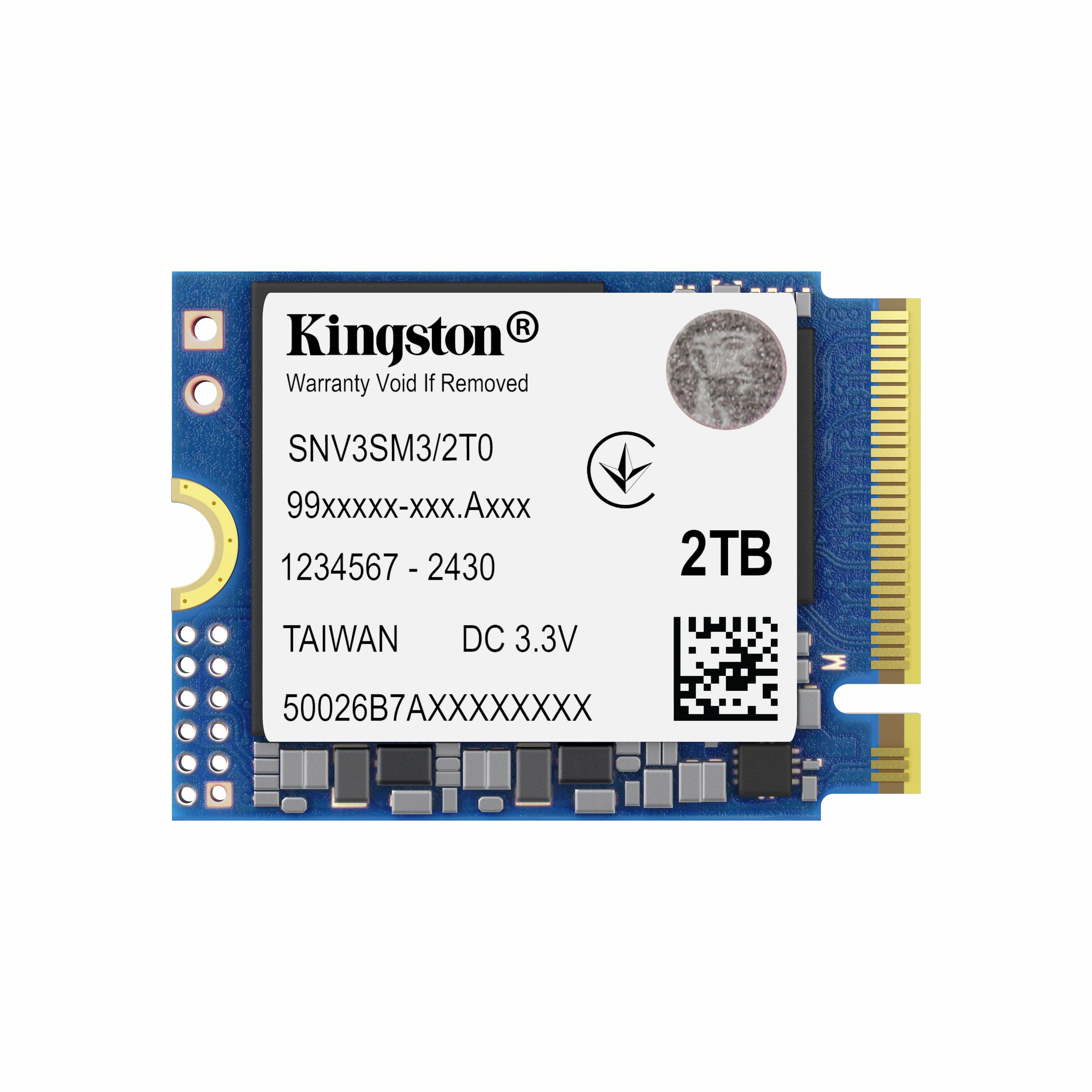 SSD SOLID STATE KINGSTON 2000G NV3 M.2 2230 PCIE 4.0 NVME SSD