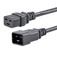 StarTech.com PXTC19C20146 Cable de corriente de 1.8 m de extensión C19 a C20 14AWG servicio pesado