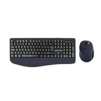 Teclado y Mouse Ergonómico Inalámbrico Perfect Choice - Negro